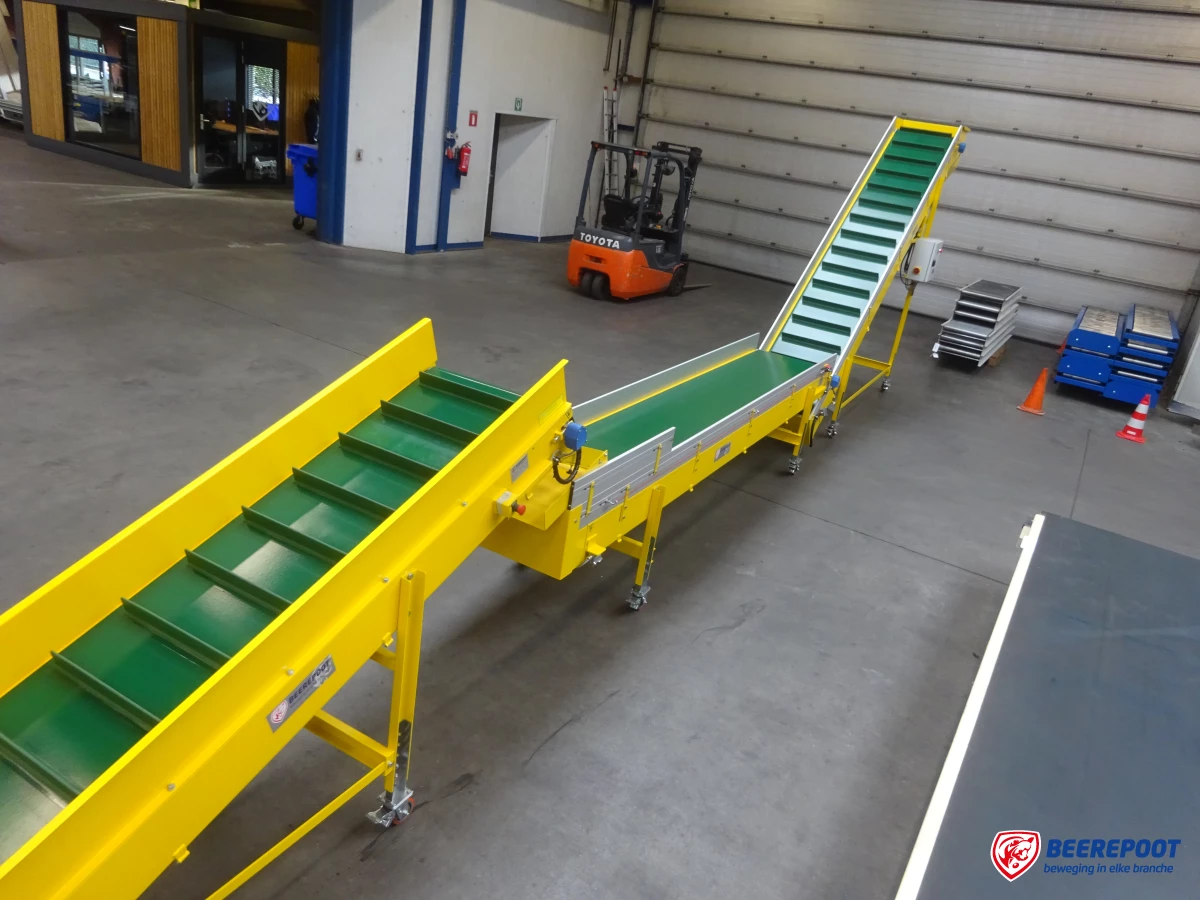 Afvalsorteer- en afvoersysteem